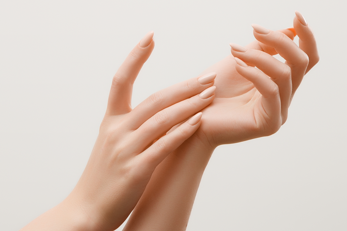 Closeup image of beautiful woman’s hands Closeup image of beautiful woman's hands