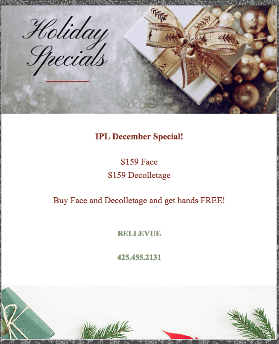 Holiday Specials