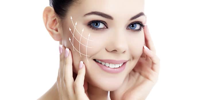 woman with perfect skin woman with perfect skin