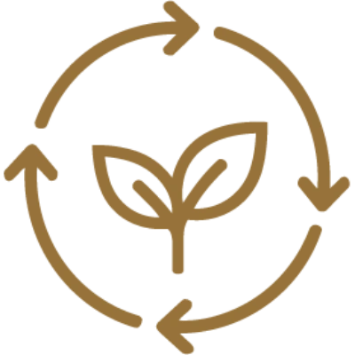 leaf circle icon