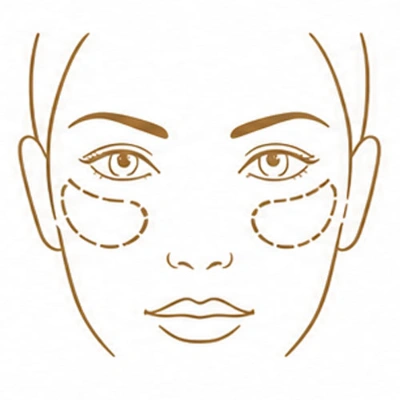 Facial Cosmetic Procedures 8 female face icon