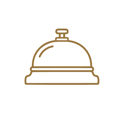 front desk bell icon